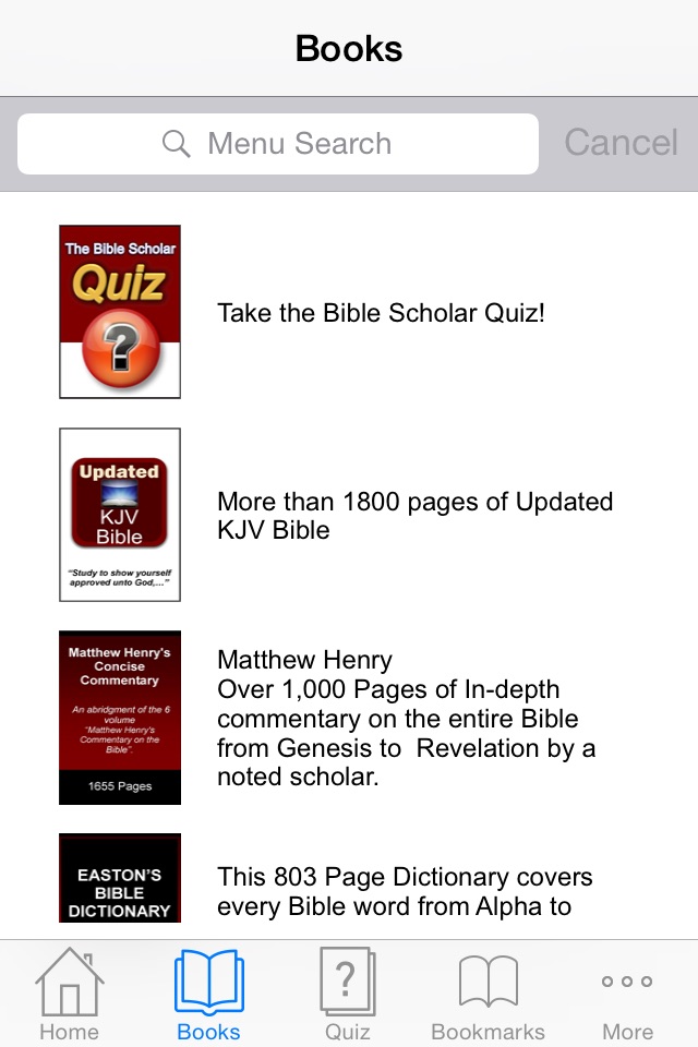 Bible Scholar Interactive screenshot 2