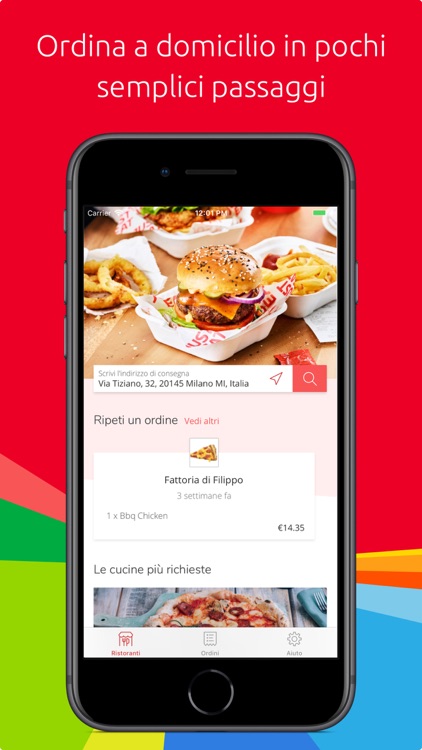Just Eat: Ristoranti Domicilio