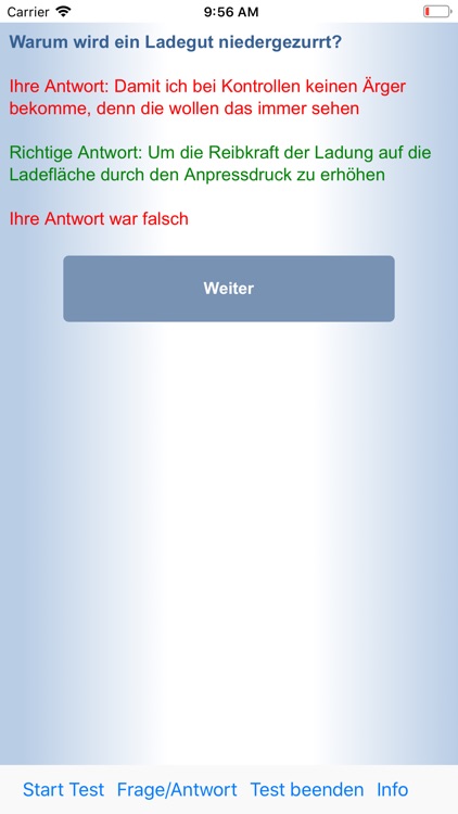 Prüfung Gefahrgutfahrer screenshot-3