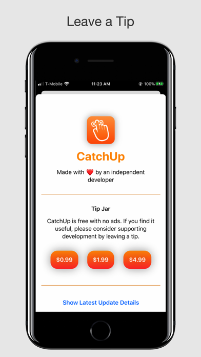CatchUp - Keep in Touch screenshot 4