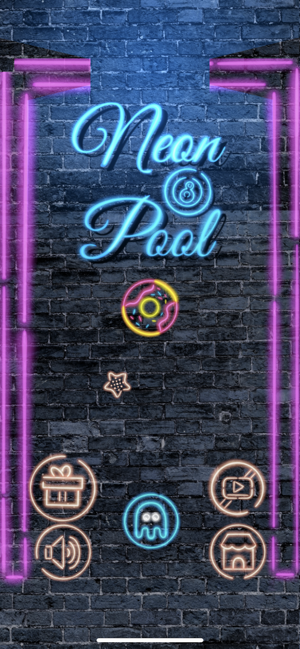 Neon Pool - 2 Ball