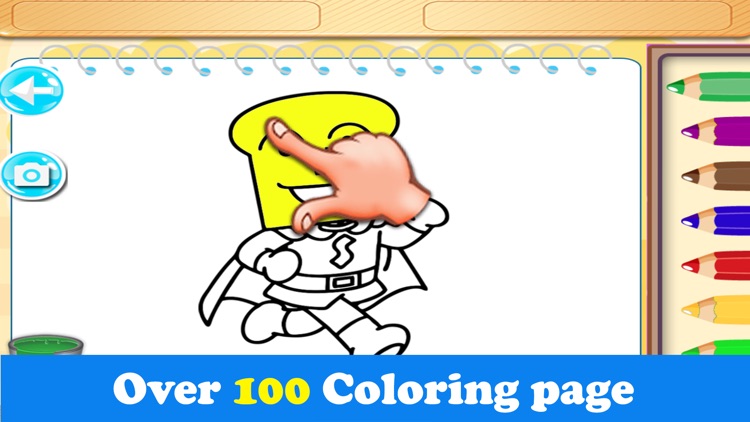 Printable Anpanman Coloring screenshot-4