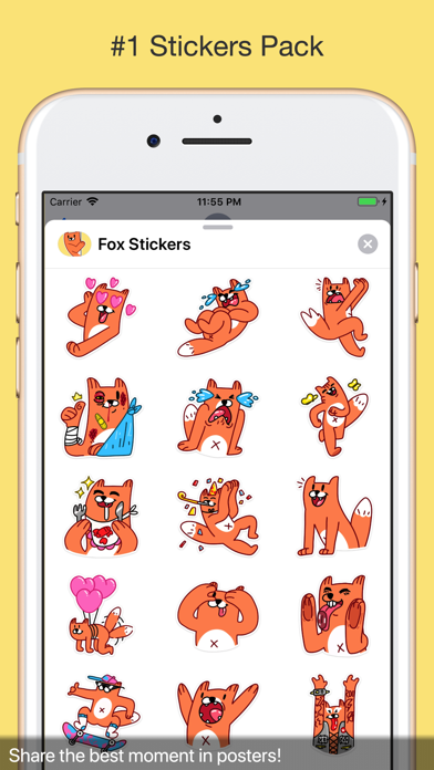 Fox Stickers Pro screenshot 4