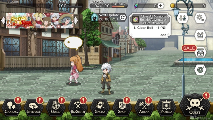 DanMachi - MEMORIA FREESE screenshot-3