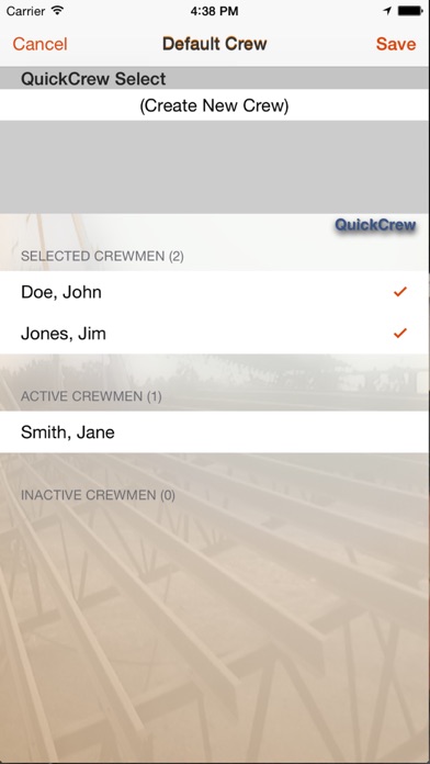 Screenshot #3 pour CrewKeeper