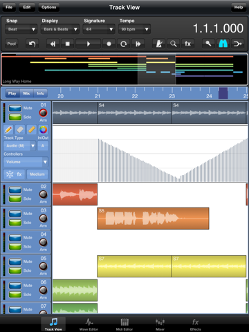 Meteor Multitrack Recorder - náhled