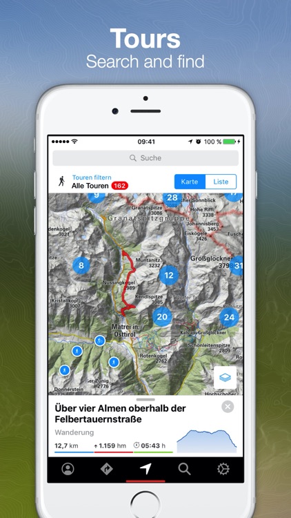 bergfex Tours & GPS Tracking screenshot-0