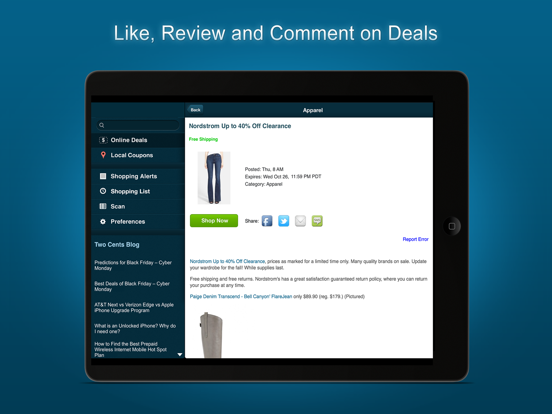 BuyVia – Free Coupon Codes, Discount Deals, Online Shopping & Deals App screenshot