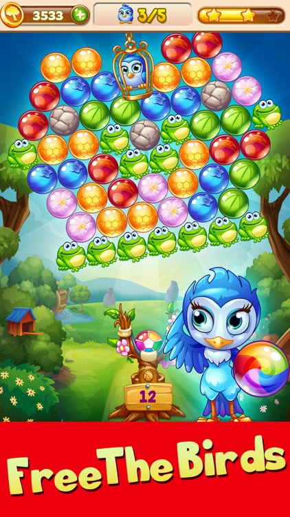 Forest Rescue: Bubble POP screenshot-0