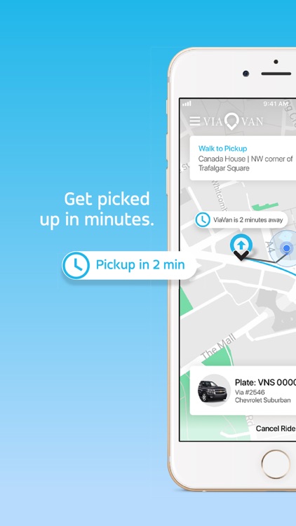 ViaVan: Low-Cost Ride-Sharing