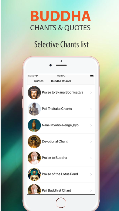 Buddha Chants & Wallpapers screenshot 3