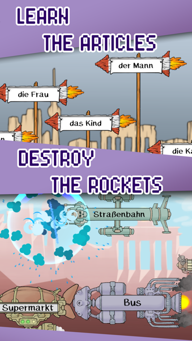 Der Die Das Rockets! Screenshot 1
