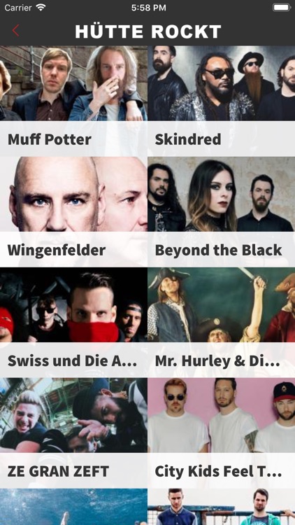 Hütte Rockt Festival