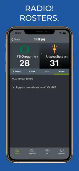 Game screenshot Arizona St Football Schedules apk