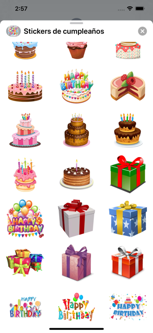 Stickers de cumpleaños(圖4)-速報App