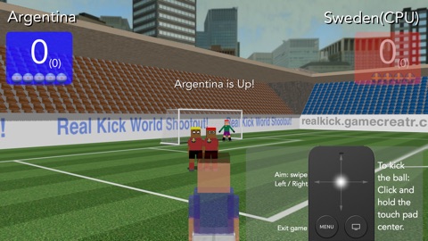 Screenshot #2 for Real Kick World Football