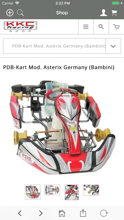 KKC-Racing Kartsportfachhandel screenshot-3