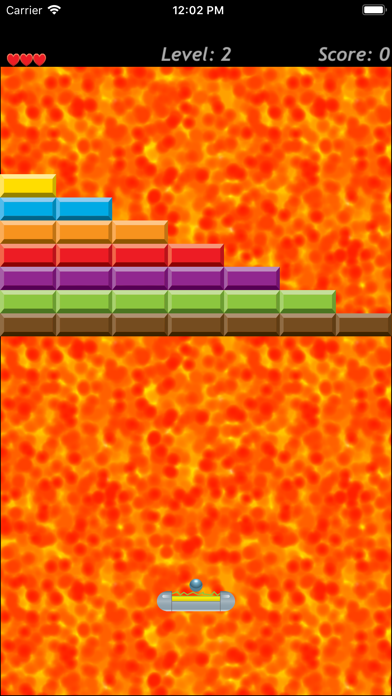 Brick and ball arkanoid screenshot 2