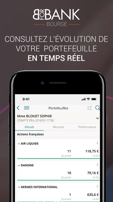 How to cancel & delete BforBank Bourse from iphone & ipad 1