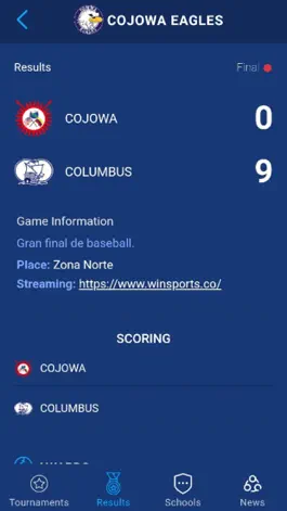 Game screenshot COJOWA Eagles hack