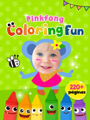 Captura de Pantalla 1 Pinkfong Coloring Fun iphone