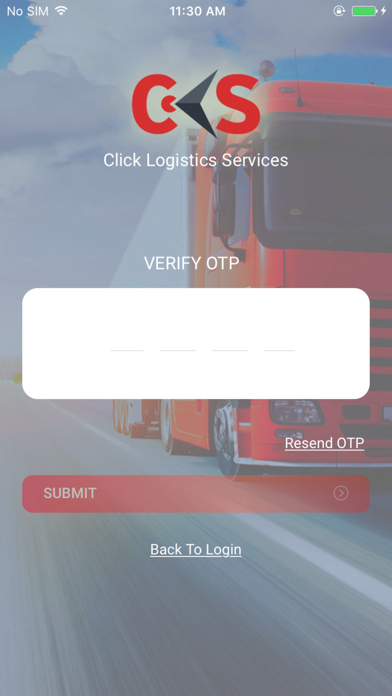 Click Logistic Services Driver screenshot 2