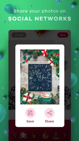 Game screenshot New Year & Christmas Editor apk