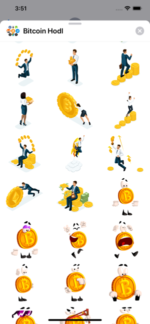 Bitcoin Crypto HODL Stickers(圖9)-速報App