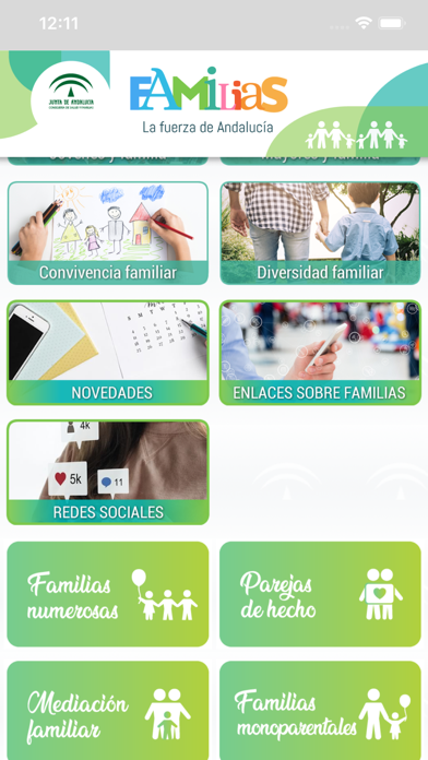 Familias, fuerza de Andalucía screenshot 2