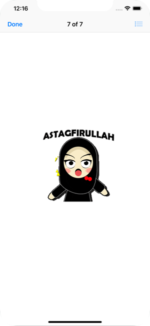 Muslim Hijab Girl Greetings(圖7)-速報App