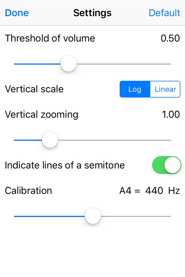 Audio Spectrum Monitor screenshot 2