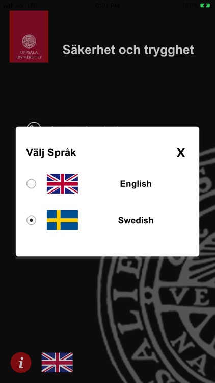 Uppsala Universitet Säkerhet screenshot-4