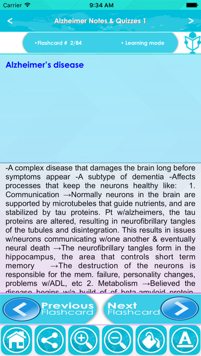 How to cancel & delete Alzheimer Guidelines & Test Bank- Terms & Quizzes from iphone & ipad 3