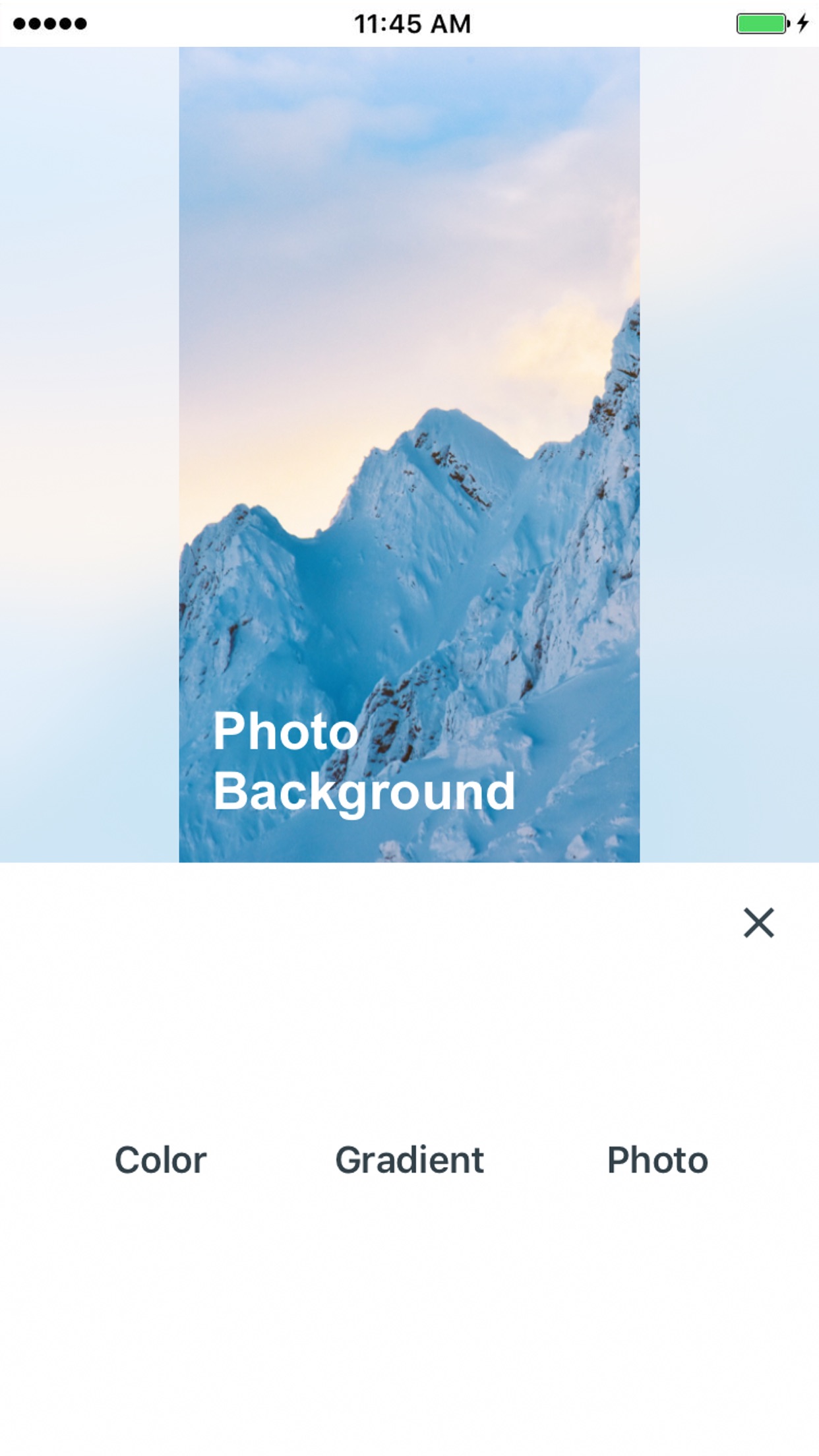 Screenshot do app Text Only For Instagram