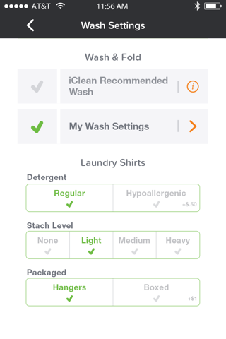 iClean- Dry Cleaning & Laundry screenshot 4