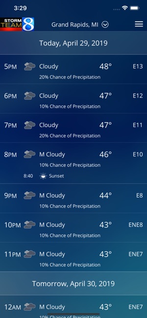 Storm Team 8 - WOODTV8 Weather(圖2)-速報App