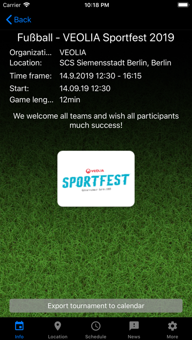 VEOLIA Sportfest 2019 screenshot 2