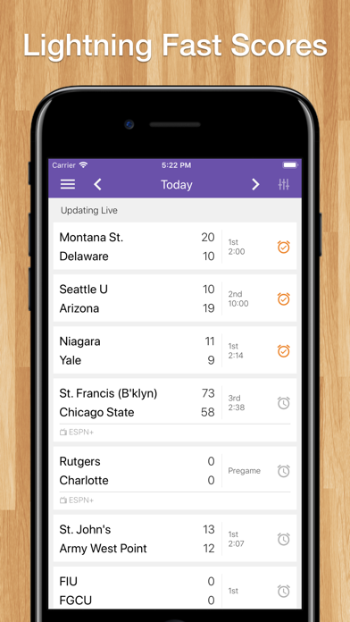 How to cancel & delete Scores App: NCAAW Basketball from iphone & ipad 1