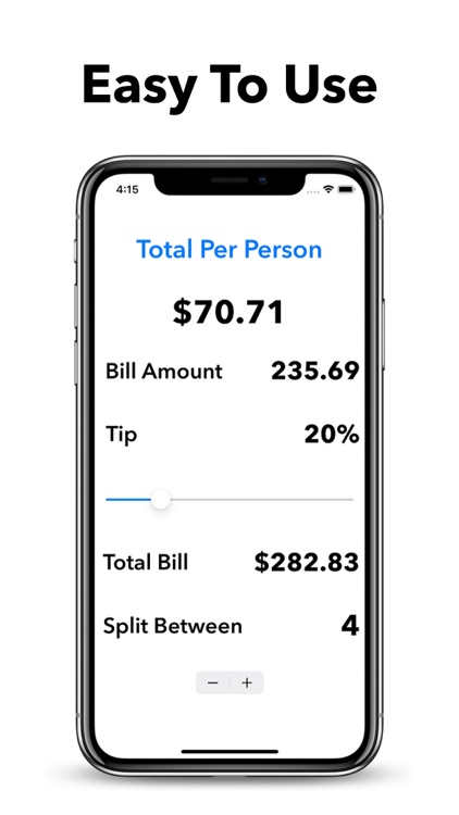Tippy: Bill Calculator