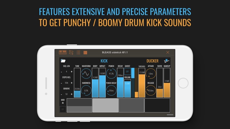 BLEASS sidekick AUv3 plugin