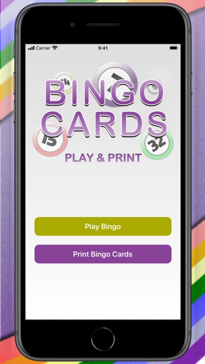 Bingo Cards, Tickets & Caller