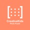 "CreativeKids-Photo Puzzle" as its name says is a photo puzzle app which is available in both iPhone and iPad 