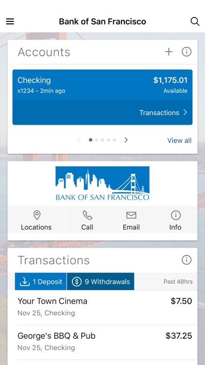 Bank of San Francisco