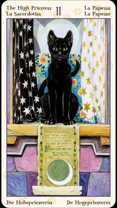 Tarot of Pagan Cats screenshot 2