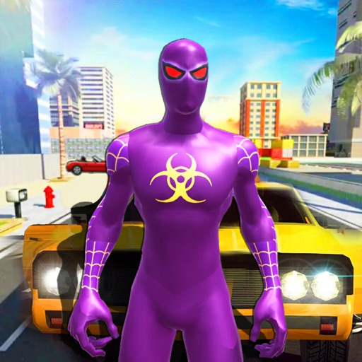 Spider Gangstar Crime City 3D iOS App