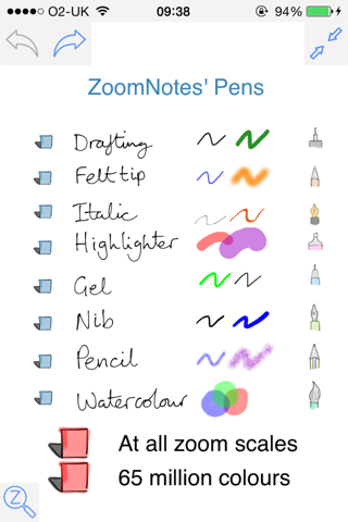 ZoomNotes Lite - náhled