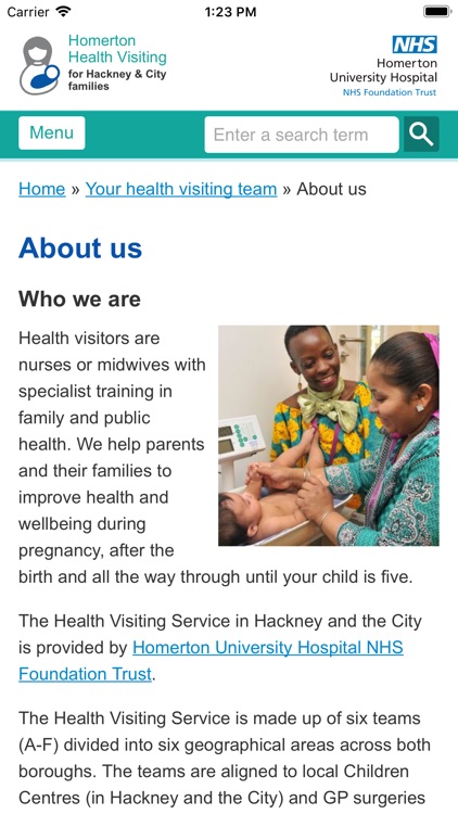 Homerton Health Visiting screenshot-3