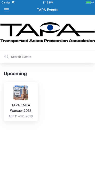 TAPA Conferences & Meetings screenshot 2