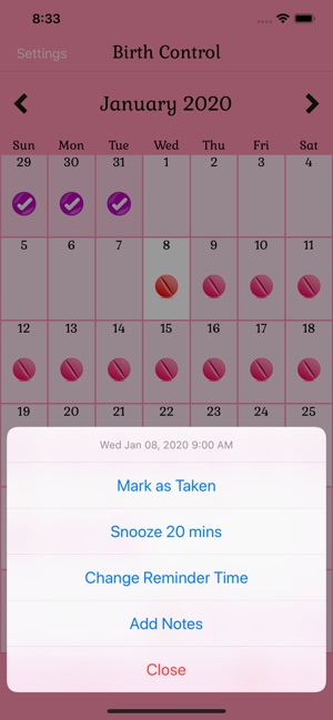 Birth Control Pill Reminder(圖4)-速報App