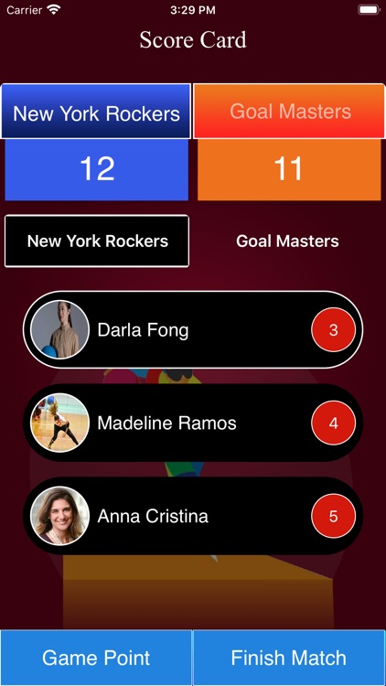 GoalBall Score Card screenshot-9